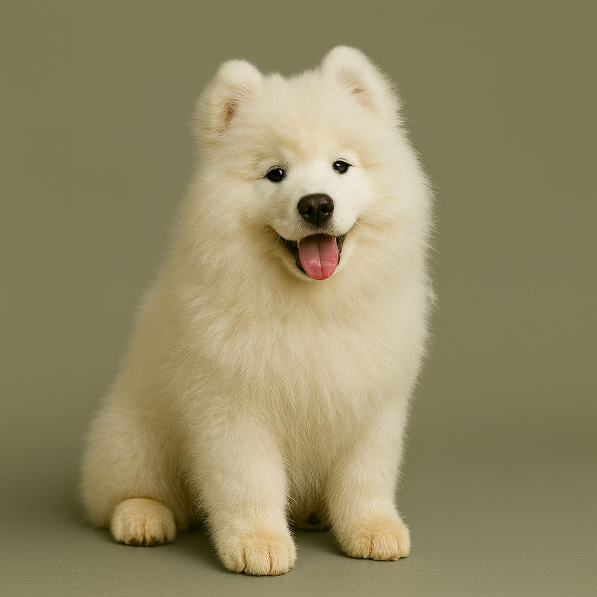 Samoyedp Samoyedo: dulce, pureza blanca y siempre sonriente